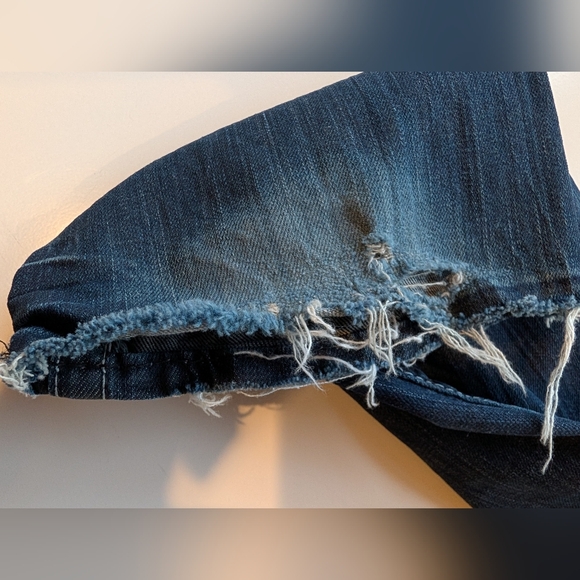 Y2K Big Star Sophie Dark Wash Ultra Low Rise Flare Jeans 29 - Picture 12 of 15